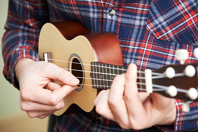 UKULELE STIFF FINGER WARM-UPS, 5 EASY EXERCISES